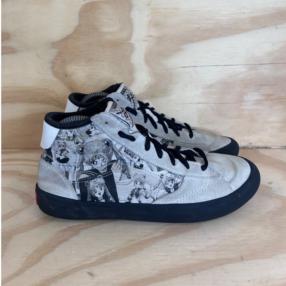 Vans Off The Wall The Lizzie Pretty Guardian Sneakers Gray/Black - Women's - 7.5